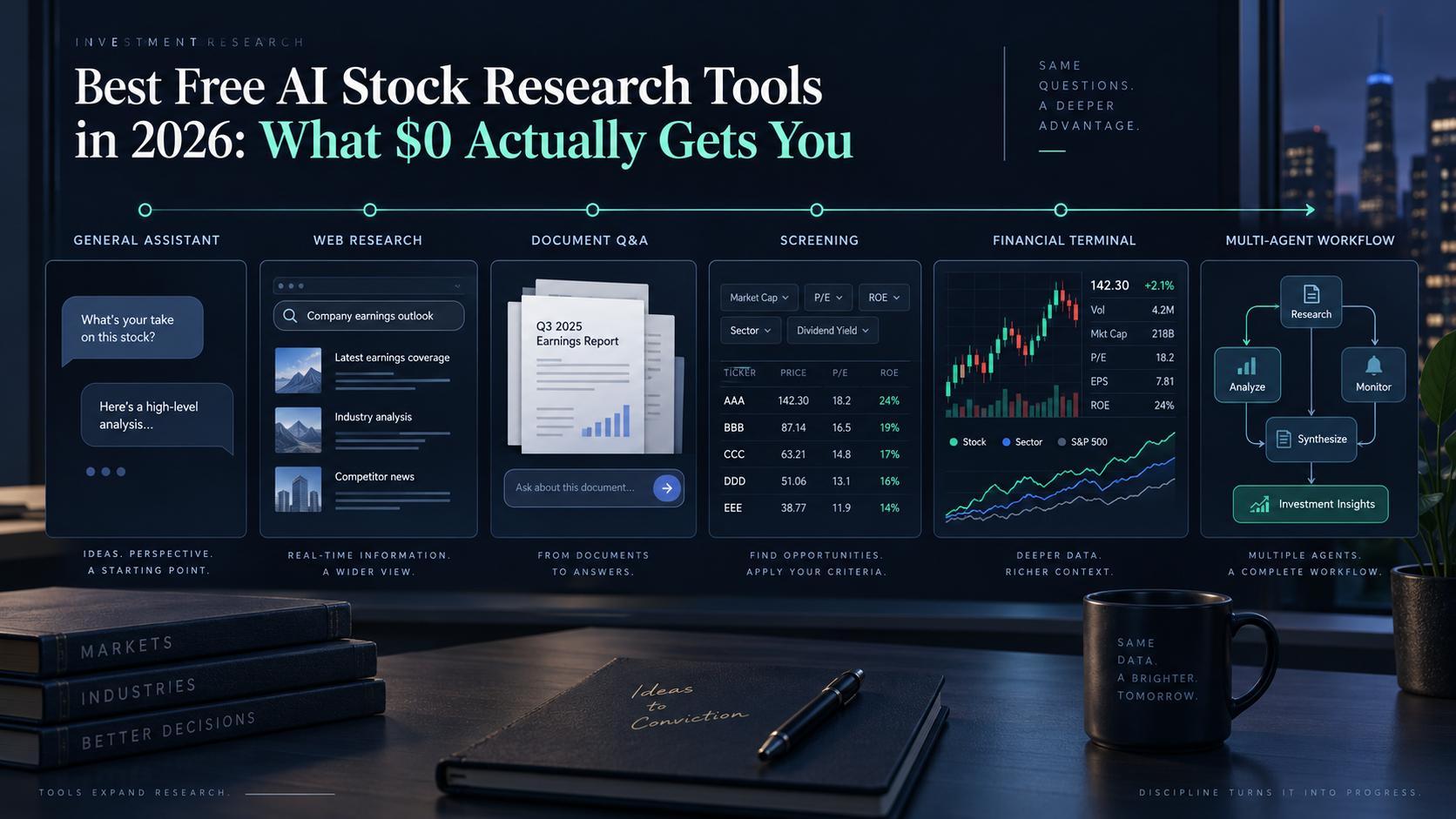 Best Free AI Stock Research Tools in 2026: What $0 Actually Gets You